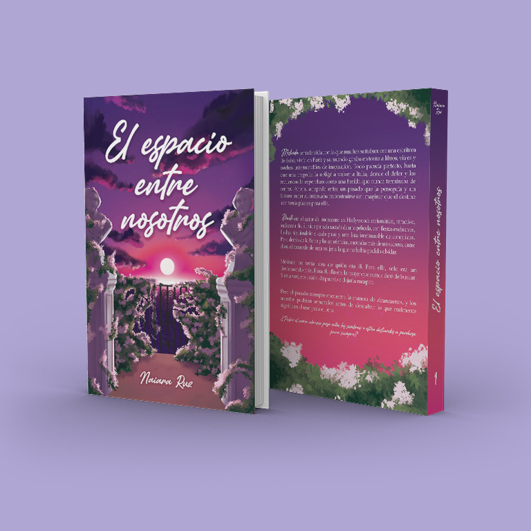 Libro "El espacio entre nosotros" de Naiara Ruz, autopublicado en Amazon KDP a través de IN Ediciones