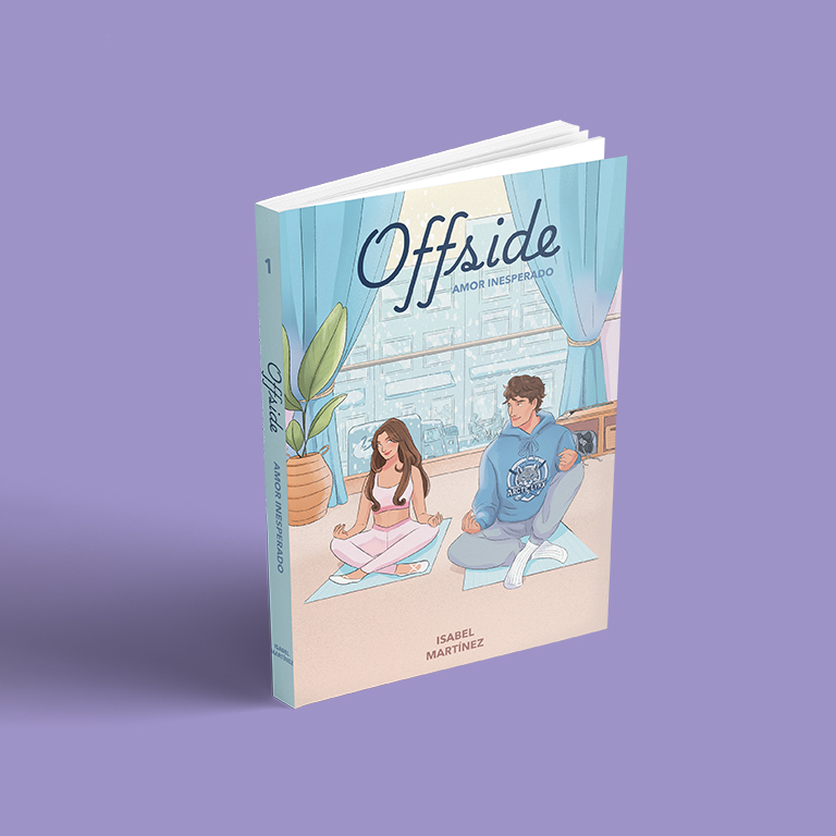 Libro "Offside: Amor inesperado" de Isabel Martínez, autopublicado en Amazon KDP a través de IN Ediciones